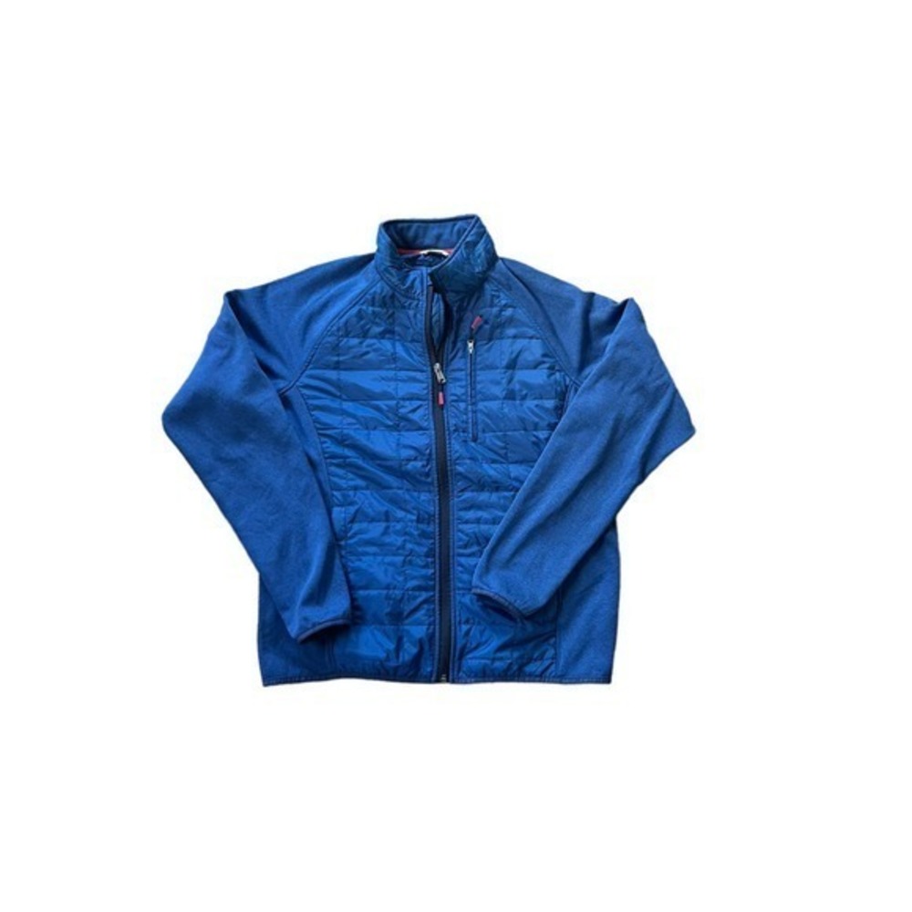 Orvis Classic Collection Quilted Blue Jacket‎ Men's Size Medium Full Zip